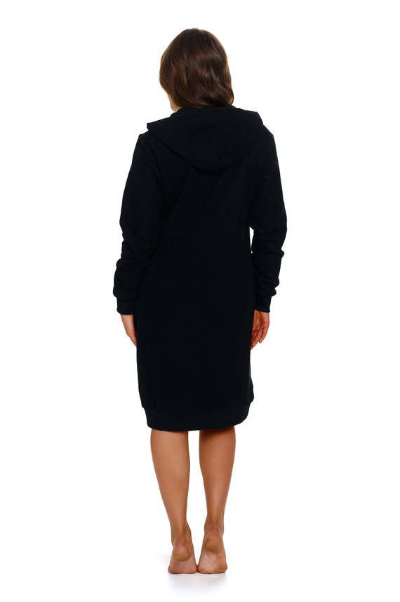 4136 Szlafrok damski Doctor Nap - black