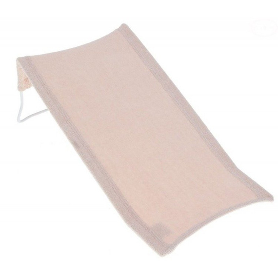 Leżaczek kąpielowy gruba frota turkus 