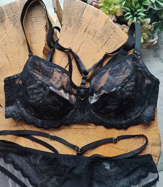 19162 Onyx biustonosz miękki soft Mediolano czarny