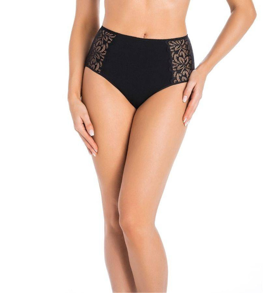 1109 Eco Exclusive Figi z wysokim stanem Teyli - czarny