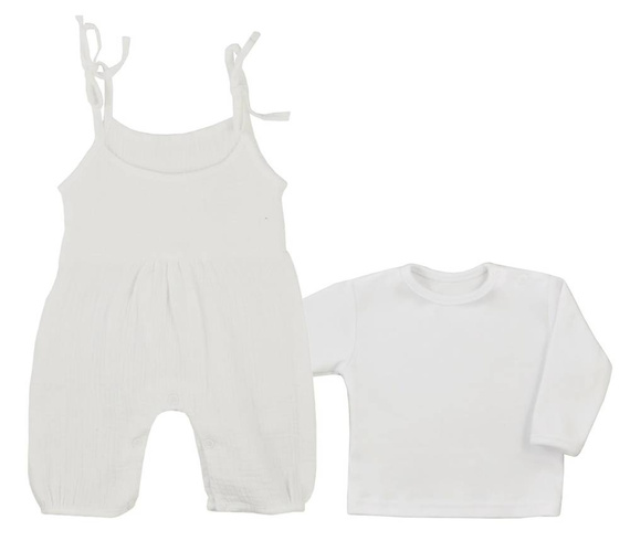 Silky Komplet niemowlęcy muślinowy Koala - ecru