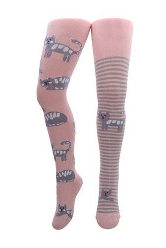 W28.01N Rajstopy Dziewczęce - navy 276