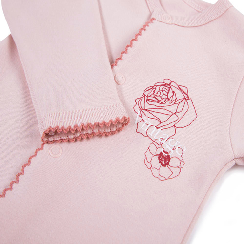 Roses Pajac dla dziewczynki Eevi -jasny róż