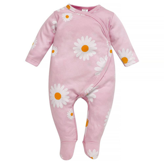 Daisy Pajac kopertowy Pinokio - różowy