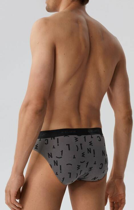 3MP-161 A'3 Slipy męskie Atlantic - zielony-czarny-grafitowy 