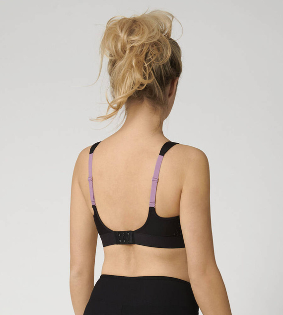 Biustonosz sportowy bez fiszbin Triaction extreme lite - black