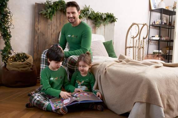 Seward Piżama dziecięca Italian Fashion - zielonydruk