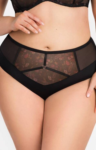 Gorsenia K 874 Beverly Figi damskie czarny