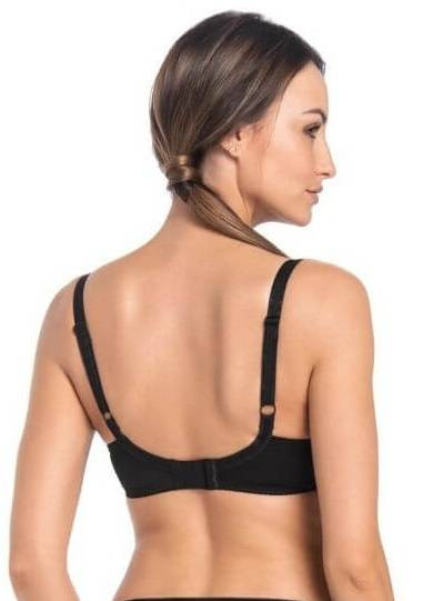 215 Exclusive Biustonosz miękki Teyli - czarny