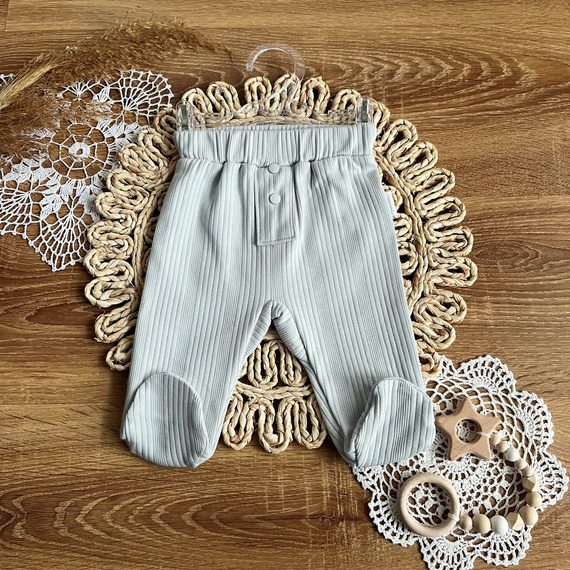 PDGB009 EkoBaby Półśpiochy niemowlęce Mamatti - szary