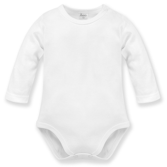 Lovely Day Body z długim rękawem Pinokio - biały