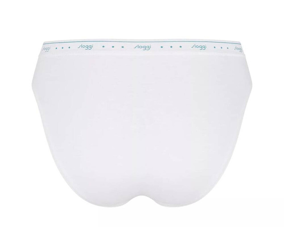 24/7 100 Tai 10198073 Figi Damskie Sloggi - white