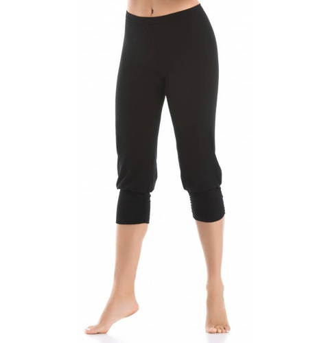 2206 Comforto Legginsy 3/4 Czarne Teyli- czarne