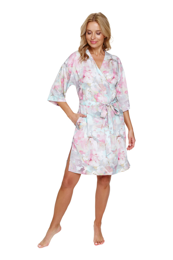 7254 Szlafrok damski Doctor Nap - malaga (różowy)