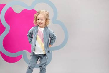 Romantic Bluza rozpinana Pinokio - niebieski