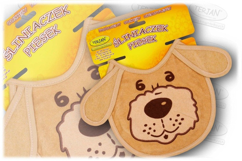 Śliniak piesek TERJAN brąz