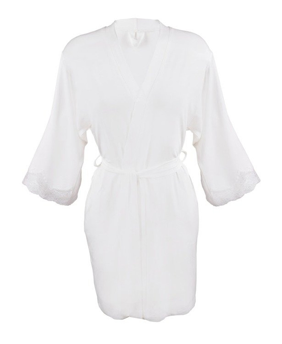 Rachela Podomka Szlafrok Damski Dkaren - ecru