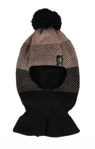 48-373 Kominiarka czapka dziecięca AJS beżowy