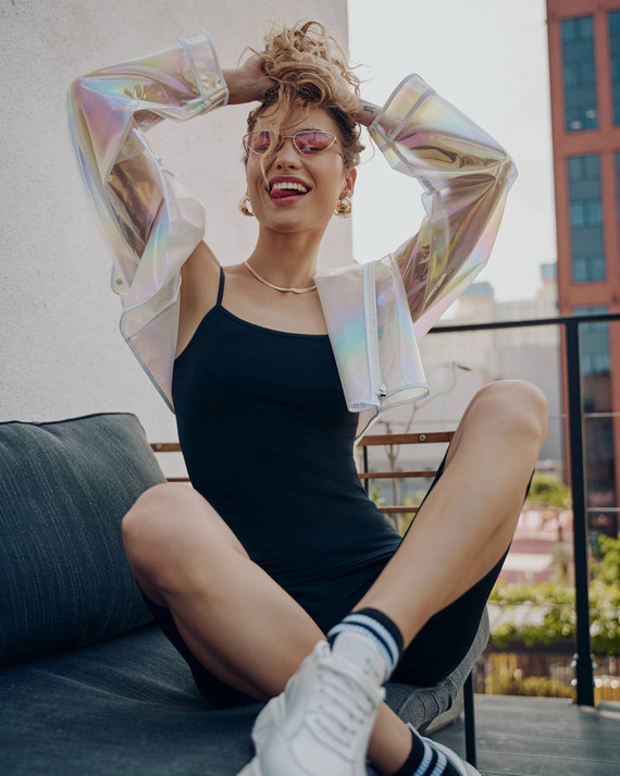 Camisole Seamless koszulka damska Gabriella czarny