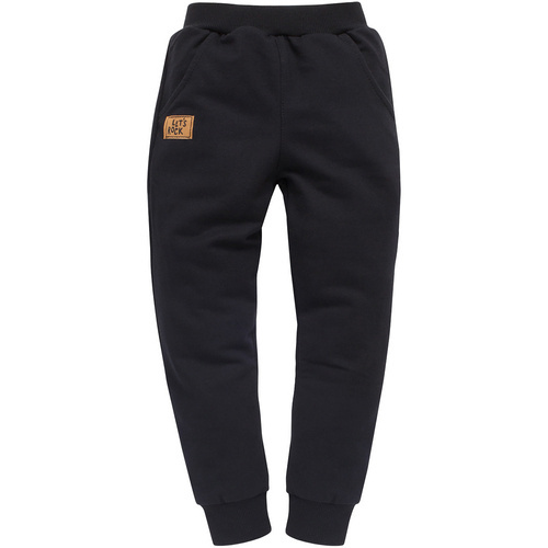 Lets Rock Spodnie chłopięce Pinokio - czarny