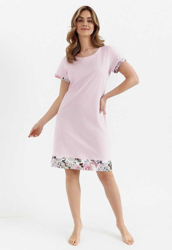 475 Koszula Nocna Cana - różowy