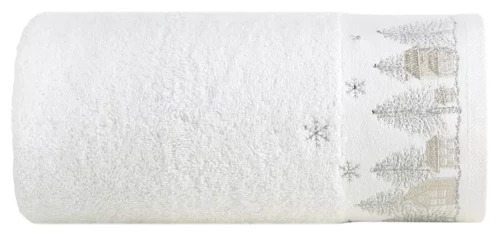 Joy 2 ręcznik świąteczny choinka Eurofirany biały