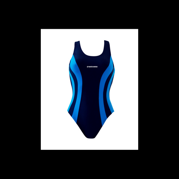 BW 715 Strój kąpielowy jednoczęściowy Sesto Senso granatowy