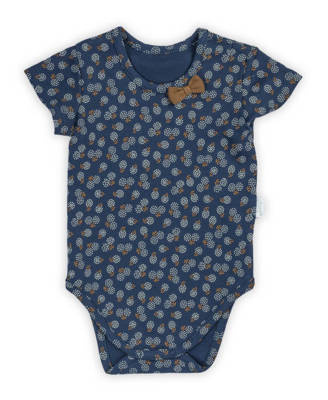 179095 Body z krótkim rękawem "Sonia" Nicol - granat