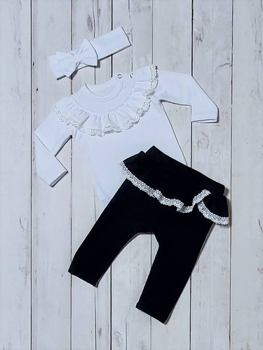 Eliza Spodnie niemowlęce Bambarillo czarny