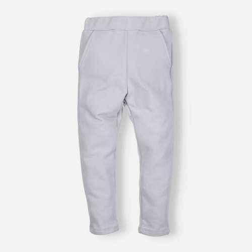 ILC-0018/JSZ Spodnie dresowe dla dziewczynki I Love Colors - szary