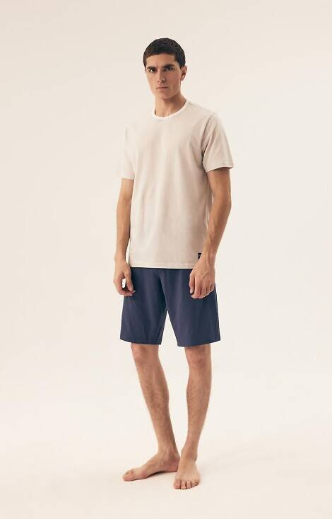 42633 Dive Piżama Męska Premium Henderson - white