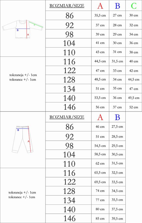 213036 Nelly Piżama dziecięca Nicol - niebieski