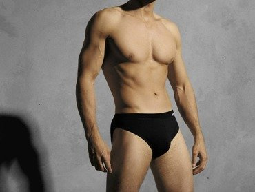 Bruno Slipy Męskie Unikat- czarny