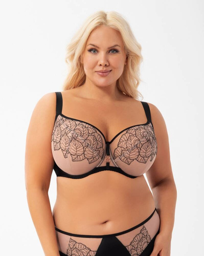 Gorsenia K 924 Palmira Biustonosz miękki czarny 