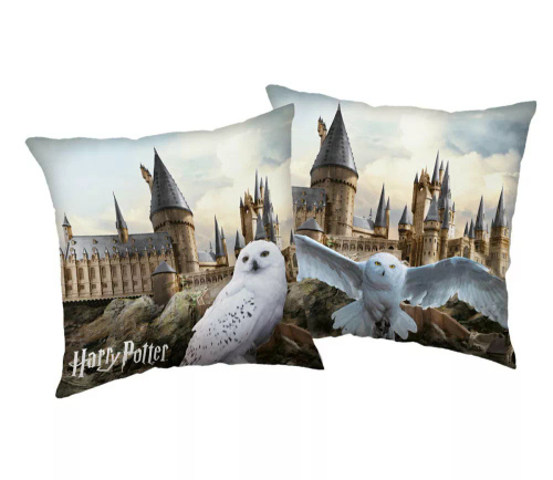 Harry Potter "Hedwig 02" Poduszka dziecięca Jerry Fabrics | Poliester z bawełnianą strukturą, lekkie wypełnienie