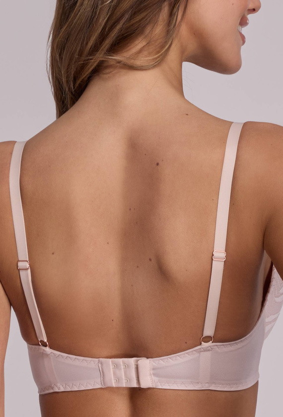2104 Biustonosz push-up  Ava - beżowy