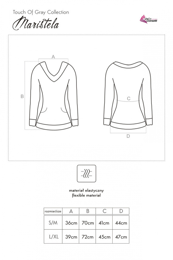 Maristela LC 90374 Koszula damska LivCo Corsetti Fashion  