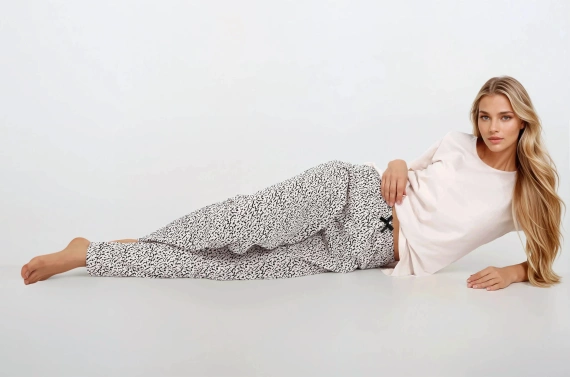 Impressive You Piżama damska Momenti Per Me beige	