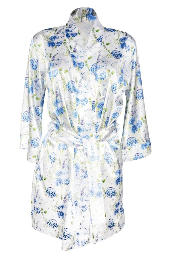 DK-P Flowers Podomka damska DKaren - biały 003