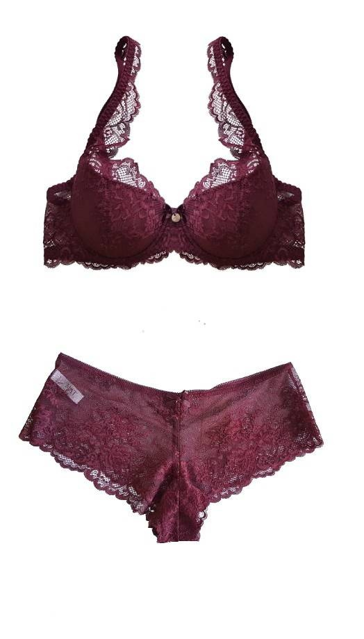 M-3344/22 Cora Biustonosz Full Cup  Usztywniany Mat turkusowy