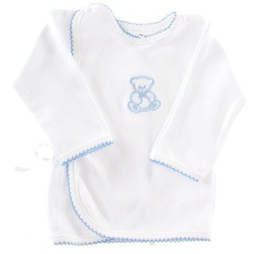 Koszulka niemowlęca z haftem - niebieski Martex