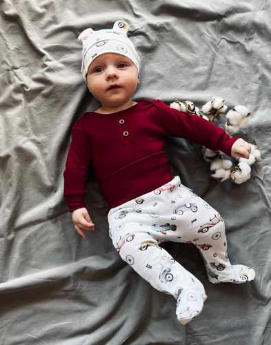 191054 Race Czapeczka niemowlęca z uszkami Nicol