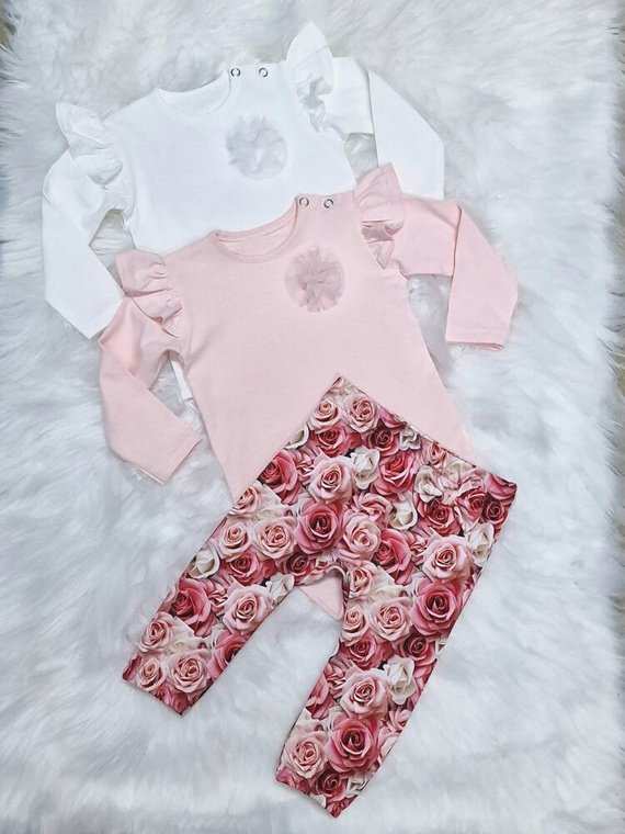 Rozalia Body z długim rękawem Bambarillo ecru