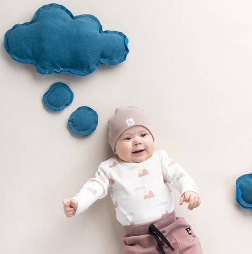 "Dreamer" Body z długim rękawem Pinokio - ecru druk