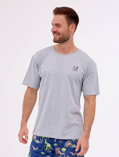 326/272 Dinosaur 2 Piżama męska Cornette jeans