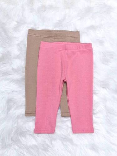 Rozalia legginsy prążek Bambarillo beżowy