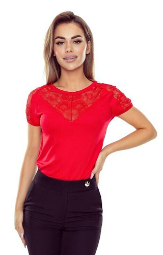 Cyryla Bluzka damska Eldar - czerwona