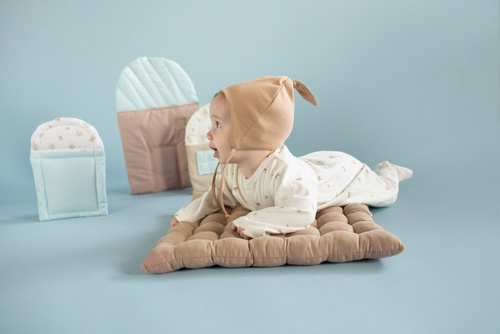 Wooden Pony Wiązana Czapka niemowlęca Pinokio - brąz