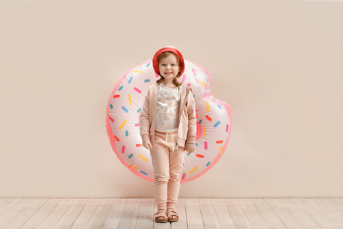 Summer Garden Bluzka z nadrukiem, krótki rękaw Pinokio - beżowy