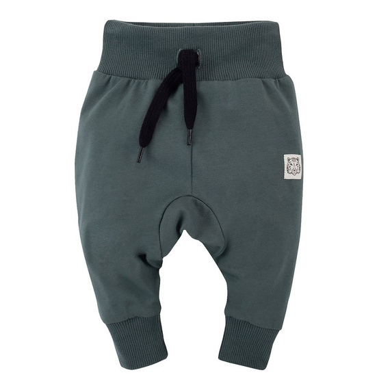 Le Tigre Legginsy niemowlęce Pinokio - zielony 